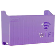 ルーター収納ボックス ケーブルボックス Wifi機器収納ボックス Wi-Fiルーター 壁掛け 配線整理 スッキリ 壁面収納 ロゴ入り シンプル おしゃれ 省スペース