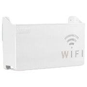 ルーター収納ボックス ケーブルボックス Wifi機器収納ボックス Wi-Fiルーター 壁掛け 配線整理 スッキリ 壁面収納 ロゴ入り シンプル おしゃれ 省スペース