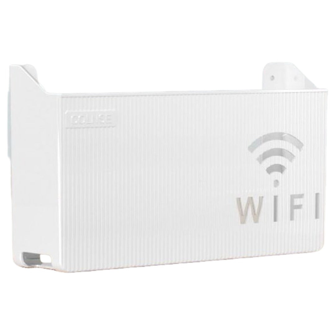 ルーター収納ボックス ケーブルボックス Wifi機器収納ボックス Wi-Fiルーター 壁掛け 配線整理 ホワイト バリエーション画像