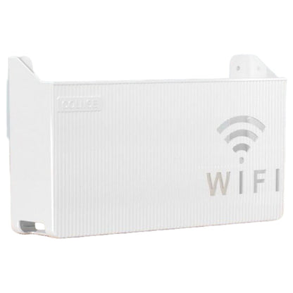 ルーター収納ボックス ケーブルボックス Wifi機器収納ボックス Wi-Fiルーター 壁掛け 配線整理 ホワイト バリエーション画像
