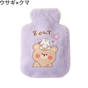 湯たんぽ ゆたんぽ カバー付き 冷え対策 保温グッズ 安眠グッズ 快眠 防寒対策 あったか 暖かい ウサギ クマ 星 可愛い キュート 足元の冷え お腹の冷え