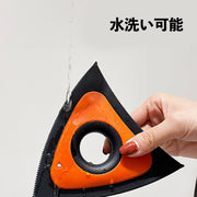 抜け毛取りクリーナー  三角型 犬の毛 猫の毛 掃除用品 ペット用品 抜け毛除去用品 ケア用品 カーペット ソファ 布団 クッション 車内 カーシート 衣服 抜け毛対策 便利グッズ コンパクト ペットグッズ