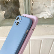 iPhoneケース スマホケース 保護ケース シリコン 背面保護 傷防止 汚れ防止 カメラ保護 シンプル 可愛い お洒落 iPhoneカバー スマホカバー スマートフォンケース アイフォンケース プチギフト 贈り物
