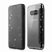 iPhoneケース スマホケース 手帳型 二つ折り スマホカバー キラキラ ラメ メタリックカラー カードポケット付き ICカード入れ アイフォンケース おしゃれ シンプル ブラック ゴールド シルバー ローズ ピンク 黒 金色 銀色