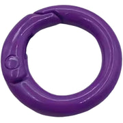 キーリング キーホルダー 5個セット カラビナ リング型 丸形 金属製 シンプル パーツ 多用途 アクセサリー 鍵 金具