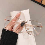 伊達メガネ ユニセックス レディース メンズ 男女兼用 女性 男性 ファッション雑貨 ヘキサゴン フレームあり 無地 ゴールドカラー シルバーカラー ブラック シンプル おしゃれ クール キュート UV400 かわいい かっこいい