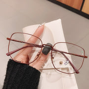 伊達メガネ ユニセックス レディース メンズ 男女兼用 女性 男性 ファッション雑貨 ヘキサゴン フレームあり 無地 ゴールドカラー シルバーカラー ブラック シンプル おしゃれ クール キュート UV400 かわいい かっこいい