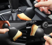車用 ブラシ 隙間ブラシ 車内掃除用ブラシ 単品 1本 クリーニングブラシ 掃除ブラシ ディティールブラシ 刷毛 洗車ブラシ ほこり取り ホコリ エアコン 吹き出し口 ダッシュボード カー用品 室内 内部 清掃 おしゃれ コンパクト そうじ 便利グッズ