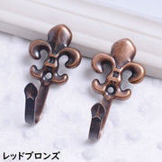 ウォールフック2個セット 壁掛け 吊り下げ収納 小物掛け 帽子掛け キーフック 鍵 コート 省スペース キッチン リビング 玄関