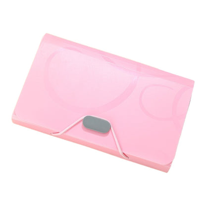 ファイルケース ドキュメントファイル A6 13ポケット ファイル 文具 ピンク バリエーション画像