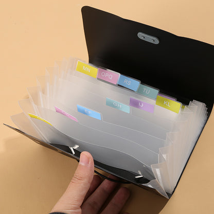 ファイルケース ドキュメントファイル A6 13ポケット ファイル 文具 商品画像4