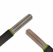 フックシャープナー 釣りやすり 両面タイプ フィッシング 釣り具 道具 溝入り 研ぐ 研磨 軽量 小型 グリップ付き ストラップ