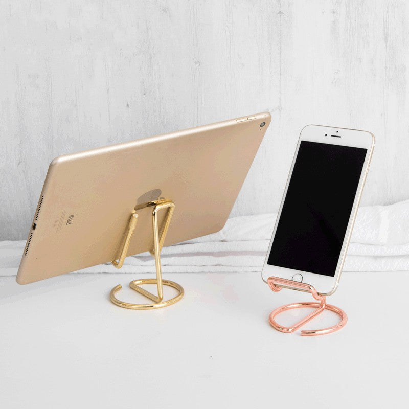 スマホスタンド タブレットスタンド iPadスタンド スマートフォン 金属製 メタル 商品画像2