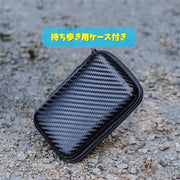 自撮りクリップミラー リアカメラ用 スマホ 携帯電話アクセサリー iPhone android タブレット 鏡 かがみ 撮影 挟む ケース付き