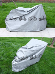 サイクルカバー 自転車車体カバー 自転車アクセサリー 自転車カバー レインカバー マジック テープ 着脱簡単 雨除け 防水 防塵