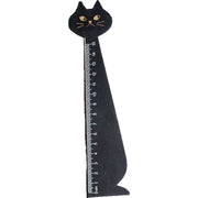 定規 ものさし 猫 ねこ ネコ 直線 15cm 文房具 木製 おしゃれ かわいい アニマル 動物 インテリア キュート キッズ ジュニア 学生 キャット ユニーク ギフト プレゼント 贈り物