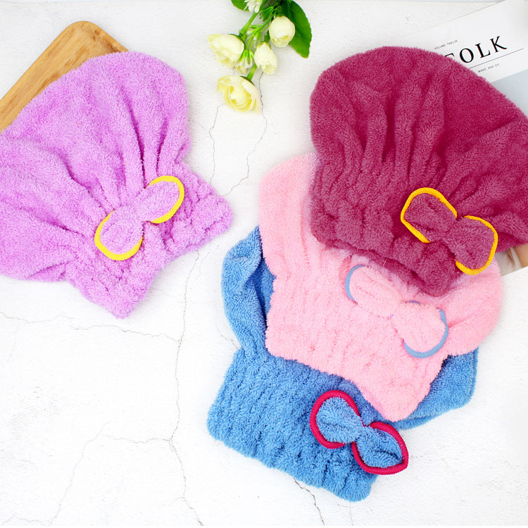 タオルキャップ ドライヘアキャップ ドライキャップ 吸水 タオル 髪 商品画像3