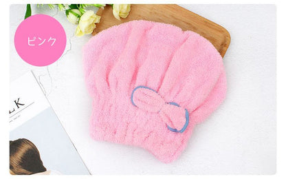 タオルキャップ ドライヘアキャップ ドライキャップ 吸水 タオル 髪 商品画像4