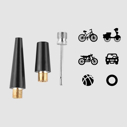 空気入れ エアポンプ 仏式 米式 100PSI 小型 商品画像4