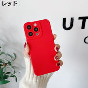 iPhoneケース カバー スマホケース 軽量 薄型 マットカラー シンプル 無地 TPU ソフト 耐衝撃 カメラ保護 背面保護