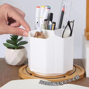 ペンホルダー ペン立て 回転式 ペンスタンド 机収納ケース 小物収納 筆記用具収納 360度回転 小物入れ おしゃれ デザイン雑貨 文房具ケース 多用途 化粧品入れ リモコンスタンド 整理整頓 机上収納 シンプル おしゃれ 回る スタイリッシュ 便利グッズ 青 緑 白 ピンク