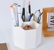 ペンホルダー ペン立て 回転式 ペンスタンド 机収納ケース 小物収納 筆記用具収納 360度回転 小物入れ おしゃれ デザイン雑貨 文房具ケース 多用途 化粧品入れ リモコンスタンド 整理整頓 机上収納 シンプル おしゃれ 回る スタイリッシュ 便利グッズ 青 緑 白 ピンク
