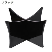 ボールスタンドホルダー ボール用置台 組み立て式 展示 ディスプレイスタンド 簡単設置 クリア 透明 シンプル ボール置き バスケットボール バレーボール ラグビー サッカー
