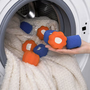 ランドリーボール 洗濯ボール 同色2個セット ゴミ取り ほこり取り 糸くず取り 毛取り パンダ 洗濯グッズ ランドリーグッズ 入れるだけ シンプル 便利