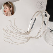 カチューシャ ヘアバンド ヘッドドレス イヤリング 揺れる レディース 髪飾り ヘアアクセサリー ビジュー ラインストーン 2連 3連 ダブル トリプル キラキラ 光沢感 輝き インスタ映え プレゼント ギフト 贈り物 かわいい おしゃれ 大人可愛い ガーリー 上品 個性的 ユニーク ゴージャス 女子力アップ 普段使い お出かけ およばれ おめかし 女性 女の子 ガール 婦人用