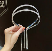 カチューシャ ヘアバンド ヘッドドレス イヤリング 揺れる レディース 髪飾り ヘアアクセサリー ビジュー ラインストーン 2連 3連 ダブル トリプル キラキラ 光沢感 輝き インスタ映え プレゼント ギフト 贈り物 かわいい おしゃれ 大人可愛い ガーリー 上品 個性的 ユニーク ゴージャス 女子力アップ 普段使い お出かけ およばれ おめかし 女性 女の子 ガール 婦人用