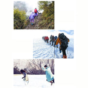 靴底用滑り止め スパイク 滑り止め 靴底 アウトドア クライミング 登山 山道 山 雪 氷 雪道スパイク 雪道 雪国 靴用 靴底 シューズ アイススパイク ゴム底 スノーブーツ スノー 滑らない 携帯 持ち運び かんじき 簡単 装着 取り外し 転倒防止 ゴム製 ゴム
