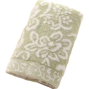 ハンドタオル タオル 50×25cm 35×35cm バス用品 花柄 もこもこ ふんわり 吸水性 柔らかい 日用品 生活雑貨 お洒落