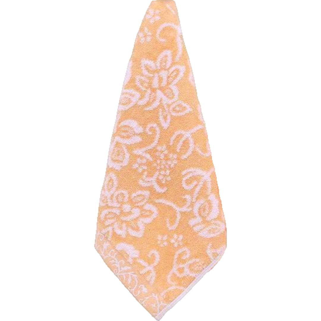 ハンドタオル タオル 50×25cm 35×35cm バス用品 花柄 もこもこ ふんわり 吸水性 柔らかい 日用品 生活雑貨 お洒落