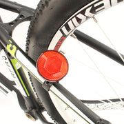 自転車用リフレクター 自転車用反射板 ブラケット付き ハンドル バックフォーク バックホーク 前 後ろ バック フロント 安全対策 セーフティグッズ