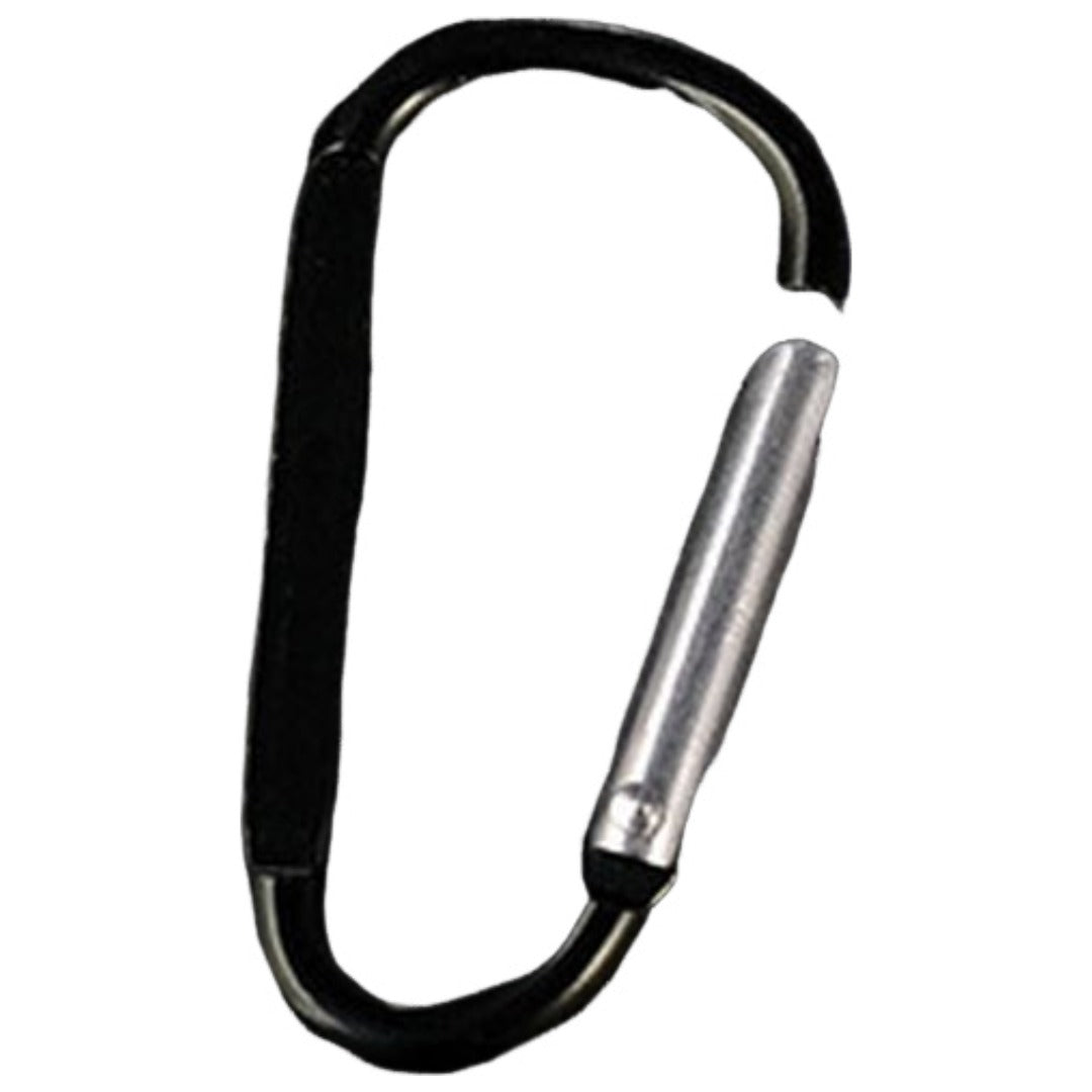 カラビナ カラビナフック 同色7個セット D型 メタリック メタル キーホルダー アウトドア 登山 キャンプ トレッキング ぶら下げ 固定 バックル