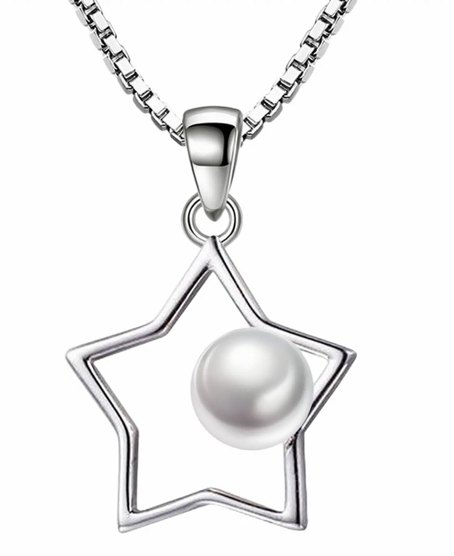 ペンダントトップ ペンダントヘッド ネックレスチャーム 星フレーム パール風 スター かわいい レディース 女性 アクセサリー プレゼント ギフト