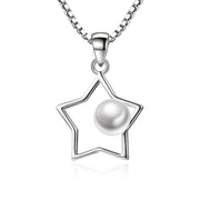 ペンダントトップ ペンダントヘッド ネックレスチャーム 星フレーム パール風 スター かわいい レディース 女性 アクセサリー プレゼント ギフト