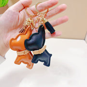 キーホルダー キーリング レディース メンズ 男女兼用 小物 犬 イヌ フレンチブルドック フレブル バックチャーム 鍵 プレゼント ギフト