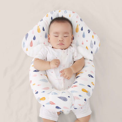 ベビー枕 ベビーまくら ベビーピロー 向き癖防止枕 抱き枕 赤ちゃん 商品画像2
