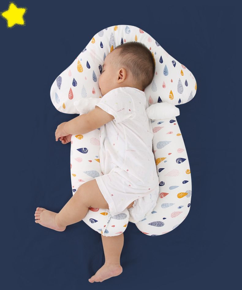 ベビー枕 ベビーまくら ベビーピロー 向き癖防止枕 抱き枕 赤ちゃん 商品画像3
