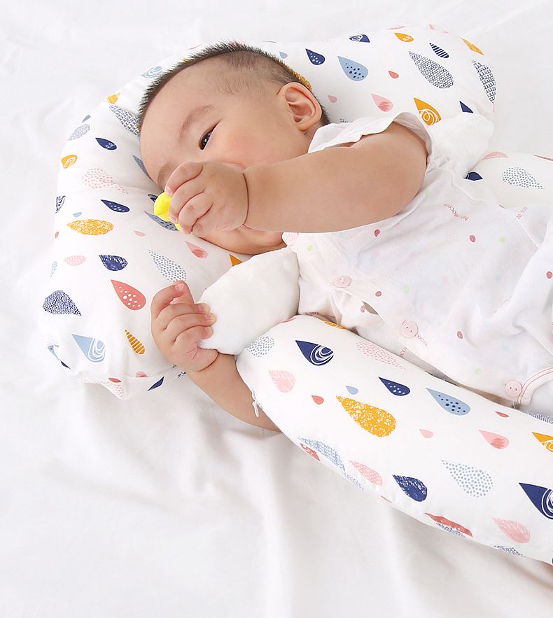 ベビー枕 ベビーまくら ベビーピロー 向き癖防止枕 抱き枕 赤ちゃん 商品画像5