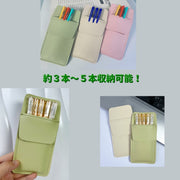 胸ポケット用ペンケース 筆箱 ペン入れ ペンホルダー ポケット ズレない 汚れ防止 入替え 持ち運び ナース 営業 仕事 高級感 プレゼント
