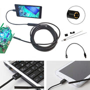 マイクロスコープカメラ ファイバースコープカメラ 内視鏡カメラ 防水 Android対応 アンドロイド スマホ PC 1.0m 1.5m 2.0m 3.5m 修理 整備 車 配管 フレキシブル