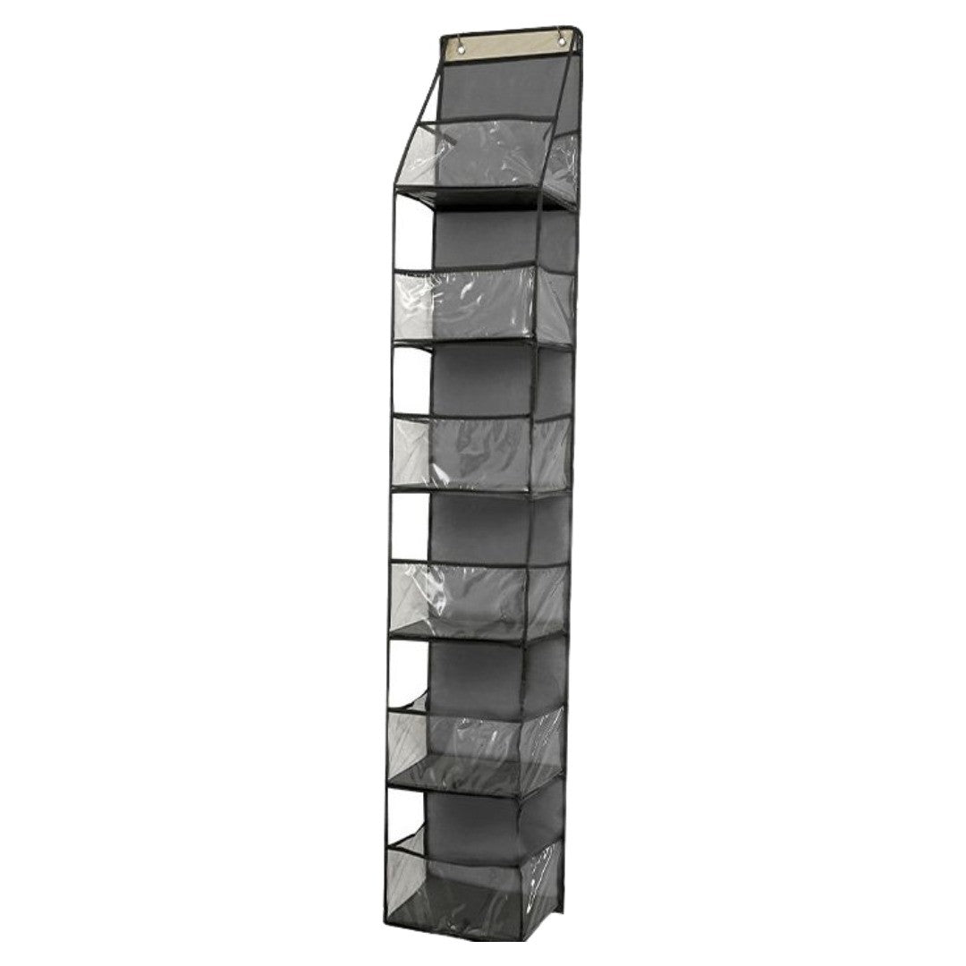 ウォールポケット 壁面収納 壁掛け収納 吊り下げ ハンギング 収納 6段 クリア みせる収納 小物整理 バッグ 鞄 壁面ラック 整理整頓 片付け 省スペース インテリア雑貨