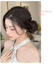 ポイントウィッグ 部分ウィッグ ヘアアクセサリー ウェーブ カール お団子 巻髪 カール ストレート ファッション小物 レディース 女性 婦人 ふわふわ カール お団子ヘアー つけ毛 ヘアアレンジ イメチェン ボリュームアップ イベント パーティー 結婚式 お呼ばれ 普段使い