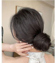 ポイントウィッグ 部分ウィッグ ヘアアクセサリー ウェーブ カール お団子 巻髪 カール ストレート ファッション小物 レディース 女性 婦人 ふわふわ カール お団子ヘアー つけ毛 ヘアアレンジ イメチェン ボリュームアップ イベント パーティー 結婚式 お呼ばれ 普段使い