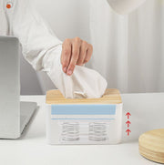 ティッシュケース用スプリングホルダー 単品 1個 ティッシュ マスク トイレットペーパー ナ インテリア雑貨 長方形 ポップアップ
