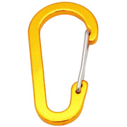 カラビナ 単品 1個 キーホルダー Ｄカン Dリング キーリング フック 吊り下げ ぶら下げ アウトドア 旅行 カラバリ豊富 外出 シンプル