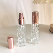 アトマイザー 2本セット 詰め替え容器 10ml 15ml コスメ 香水 詰替え 持ち運び スプレー コンパクト ミニ 化粧品 旅行 トラベル ガラス 透明 おしゃれ かわいい