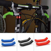 ブレーキレバーカバー 自転車用 2個セット 取り付け簡単 シリコン 滑り止め 保護 耐摩耗 防水 無地 シンプル ソフト カラバリ豊富 アウトドア ロードバイク マウンテンバイク クロスバイク ママチャリ 自転車用パーツ 自転車アクセサリー